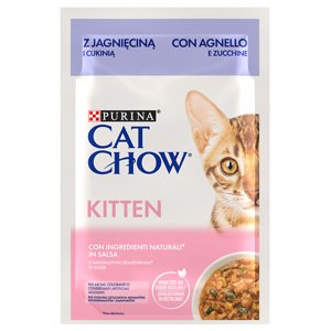 26x85g PURINA Cat Chow Kitten bárány & cukkini aszpikos nedves macskatáp