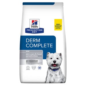 1kg Hill’s Prescription Diet Canine Derm Complete Mini száraz kutyatáp