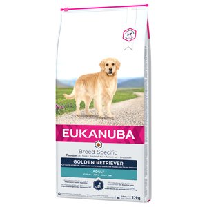 12kg Eukanuba Adult Breed Specific Golden Retriever száraz kutyatáp 10% kedvezménnyel