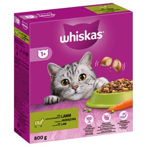 Whiskas száraz macskatáp 20% kedvezménnyel! - 1+ bárány (800 g)