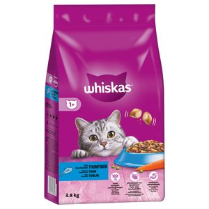 3,8kg Whiskas 1+ tonhal száraz macskatáp 20% kedvezménnyel!