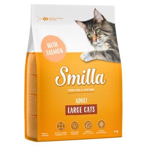 4kg Smilla Adult XXL-krokett lazac száraz macskatáp 10% kedvezménnyel