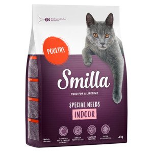 4kg Smilla Adult Indoor száraz macskatáp 10% kedvezménnyel