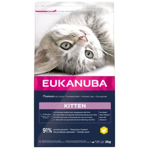 2x2kg 3 + 1 ingyen! Eukanuba száraz macskatáp- Healthy Start Kitten