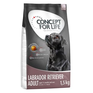 1,5kg Concept for Life Labrador Retriever Adult száraz kutyatáp 15% árengedménnyel