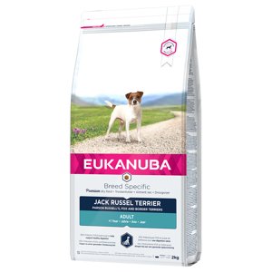 2kg Eukanuba Adult Breed Specific Jack Russell Terrier száraz kutyatáp 10% árengedménnyel