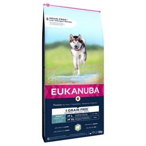 12kg Eukanuba Grain Free  Adult Large Breed bárány száraz kutyatáp óriási árengedménnyel