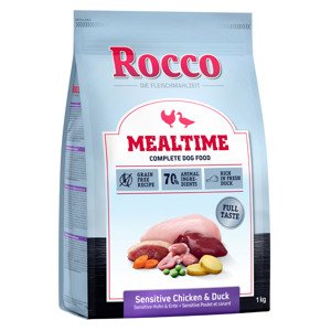 1kg Rocco Mealtime Sensitive csirke & kacsa száraz kutyatáp kedvezményes áron