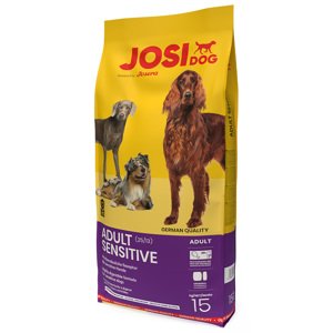 15kg Josera JosiDog Adult Sensitive száraz kutyatáp 13+2 kg ingyen akcióban