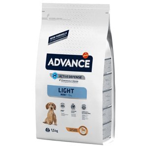 1,5kg Advance Mini Light száraz kutyatáp