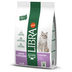 2x3kg Libra Cat Sterilized száraz macskatáp