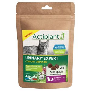 2x40g Actiplant Urinary'Expert Soft Chews - Macska jutalomfalatok