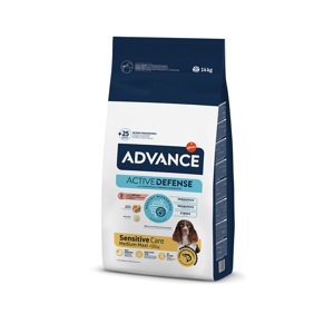 14kg Advance Sensitive Adult lazac &  rizs száraz kutyatáp