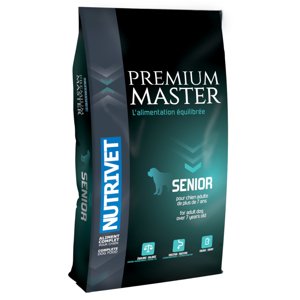 2x15kg Nutrivet Premium Master Senior - Száraz kutyatáp