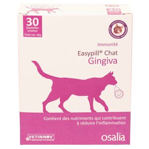 30x2g Easypill Gingiva táplálékkiegészítő macskáknak