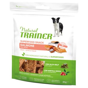 3x85g Natural Trainer Dog Superfood Lazac  kutyasnack