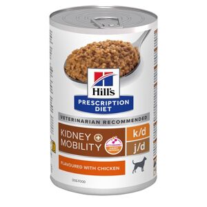 370g Hill's Prescription Diet k/d + Mobility csirke nedves kutyatáp