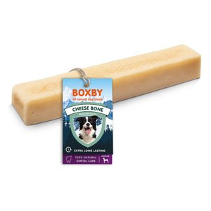 Boxby Cheese Bone kutyasnack - Közepes termetű kutyáknak (10 - 20 kg)
