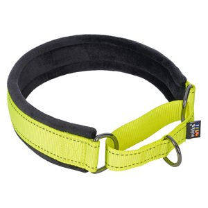 Rukka® Form Soft húzásgátló nyakörv kutyáknak, sárga, S: 35 - 45 cm nyakkerület, 40 mm széles