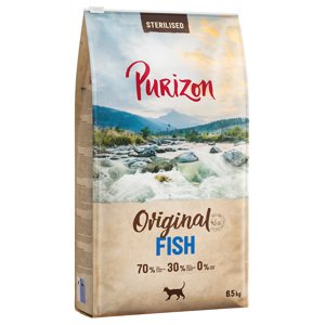 6,5kg Purizon Sterilised Adult hal gabonamentes száraz macskatáp