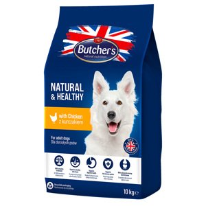 10kg Butcher's Natural & Healthy csirke száraz kutyatáp