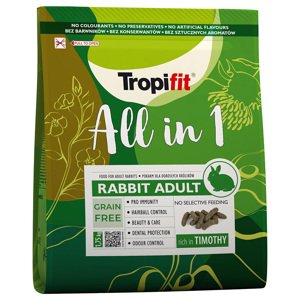 2x1,75kg Tropifit All in 1 Rabbit Adult pelletes nyúltáp