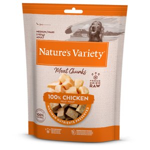 2x50g Nature's Variety Chunks fagyasztva szárított kutyasnack - Csirke