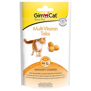 40g GimCat Multi-Vitamin Tabs macskasnack