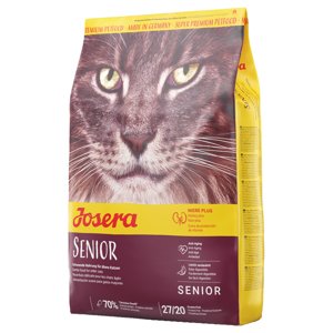 10kg Josera Senior száraz macskatáp 8+2 ingyen akcióban
