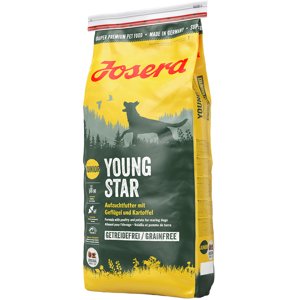 15kg Josera YoungStar száraz kutyatáp 12+3 ingyen akcióban