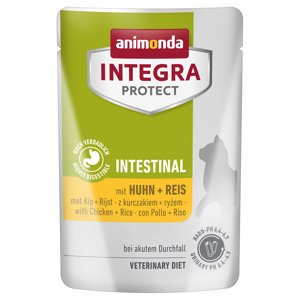 24x85g Animonda Integra Protect Adult Intestinal csirke & rizs nedves macskatáp
