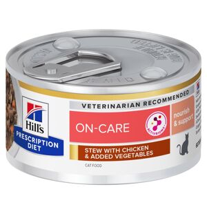 24x82g Hill's Prescription Diet On-Care nedves macskatáp csirke