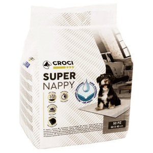 2x50db Croci Super Nappy alátét kölyökkutyáknak - Duplacsomag: H 60 x Sz 40 cm