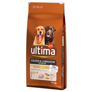 14kg Ultima száraz kutyatáp 11,5+2,5 ingyen akcióban