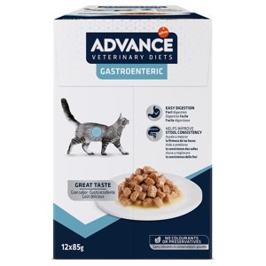 24x85g Advance Veterinary Diets Feline Gastroenteric nedves macskatáp 21+3 ingyen