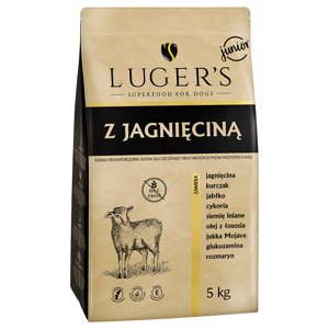 5kg Luger's Junior, bárányos, szárazeledel fiatal kutyák számára