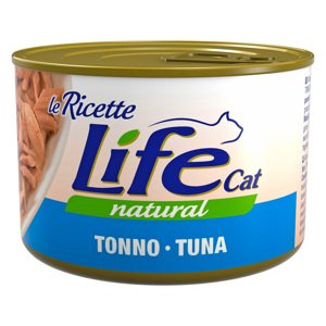 4x150g tonhal Life Pet Care "Le Ricette" nedves macskaeledel