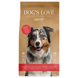 2kg Dog's Love Adult Beef száraz kutyatáp