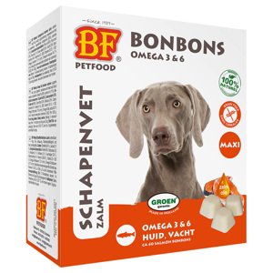 Biofood Birkazsíros bonbon lazaccal Medium/Large - Dupla csomag: 2 x 40 darab