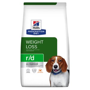 1,5 kg Hill's Prescription Diet r/d Weight Reduction csirkével száraz kutyatáp