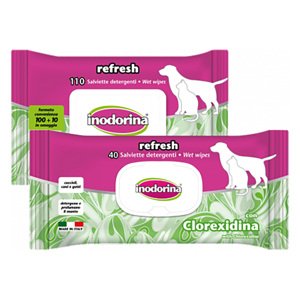 Inodorina klórhexidin törlőkendők kutyáknak 40db