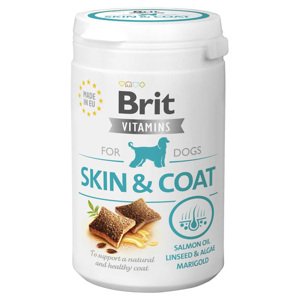 3x 150g Vitaminok Skin & Coat Brit kiegészítő eledel kutyák számára
