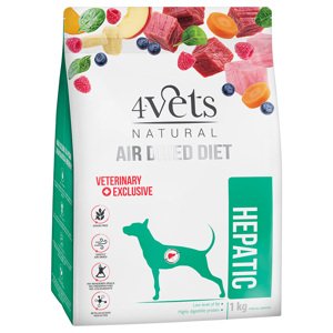 1kg 4Vets Natural Canine Hepatic száraz kutyatáp