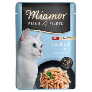 24x100g Miamor finom tonhalfilék szószban nedves macskatáp