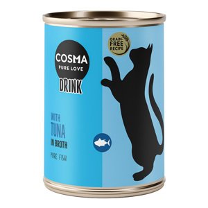 6x100g Cosma Drink tonhal étrendkiegészítő macskáknak akciósan