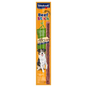 25x12g Vitakraft Beef-Stick® Zöldség kutyasnack 25% kedvezménnyel