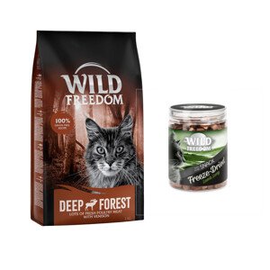 2 kg Wild Freedom Adult száraz macskatáp + 35 g szárított báránytüdő ingyen - Adult "Deep Forest" - szarvas, gabonamentes