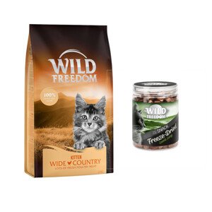 2 kg Wild Freedom Adult száraz macskatáp + 35 g szárított báránytüdő ingyen - "Wide Country" - szárnyas, gabonamentes