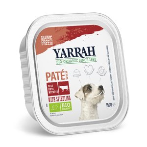 12x150 g Yarrah bio Bio marha & bio spirulina nedves kutyatáp 15% árengedménnyel