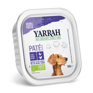 12x150 g Yarrah bio Bio pulyka & bio aloe vera nedves kutyatáp 15% árengedménnyel